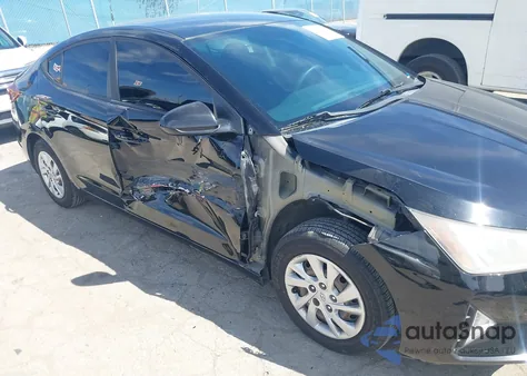 2019 Hyundai Elantra Se из США, поврежденный, VIN KMHD74LFXKU782593